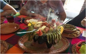 comer en San Juan de Teotihuacán