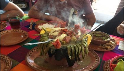 comer en San Juan de Teotihuacán