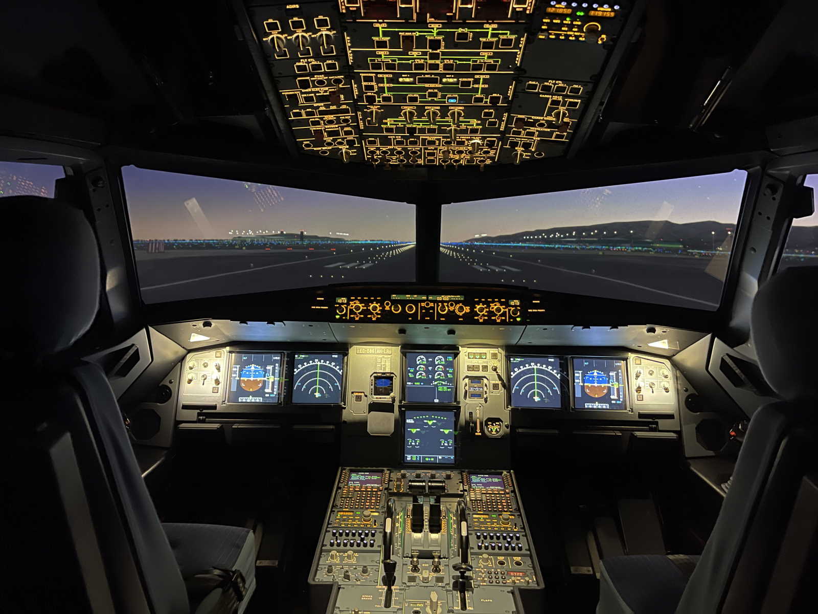 Airbus A320 cockpit AFG ATO