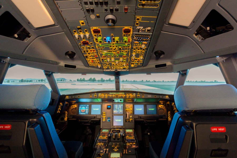 Full flight simulator Airbus A330
